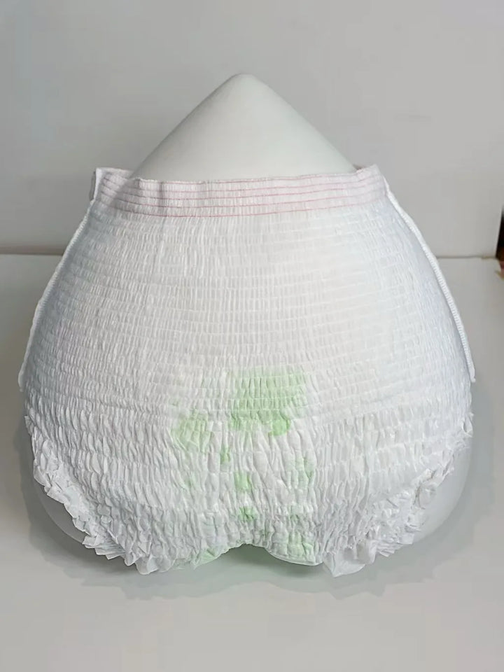 Women Wearing Ladies Panty Diaper Underwear Female Disposable Type Sanitary Napkins Pants Lady with Menstrual Pad Period