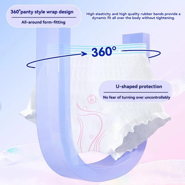 2025 Most Popular Ultra-Thin Super Soft High Absorption English Packaged Disposable Postpartum Underwear