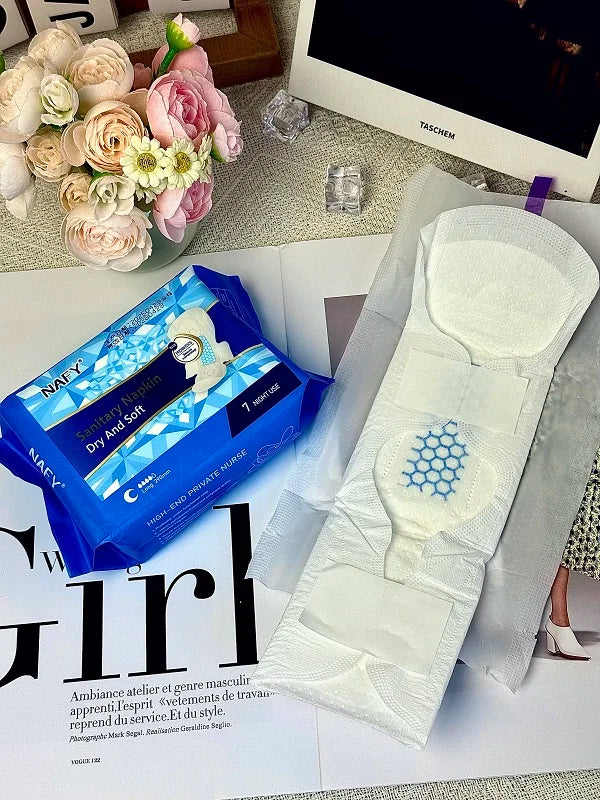Nafei 2025 Best Quality Super Soft Always Ultra Sanitary Pads with Wings