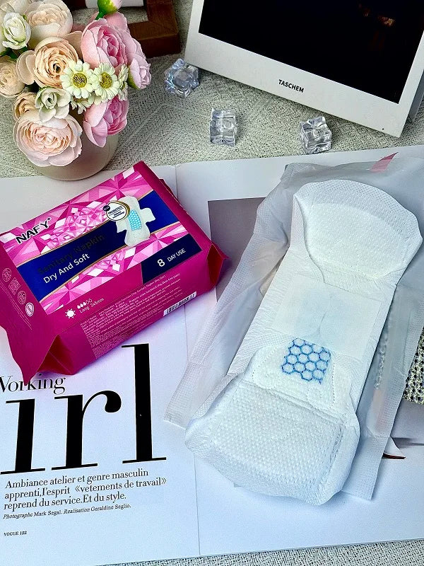 Nafei 2025 Best Quality Super Soft Always Ultra Sanitary Pads with Wings