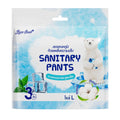 Women Wearing Ladies Panty Diaper Underwear Female Disposable Type Sanitary Napkins Pants Lady with Menstrual Pad Period