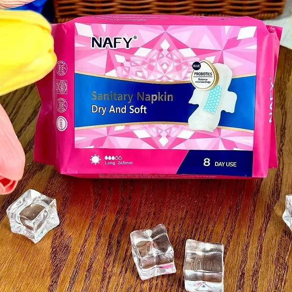 Nafei 2025 Best Quality Super Soft Always Ultra Sanitary Pads with Wings