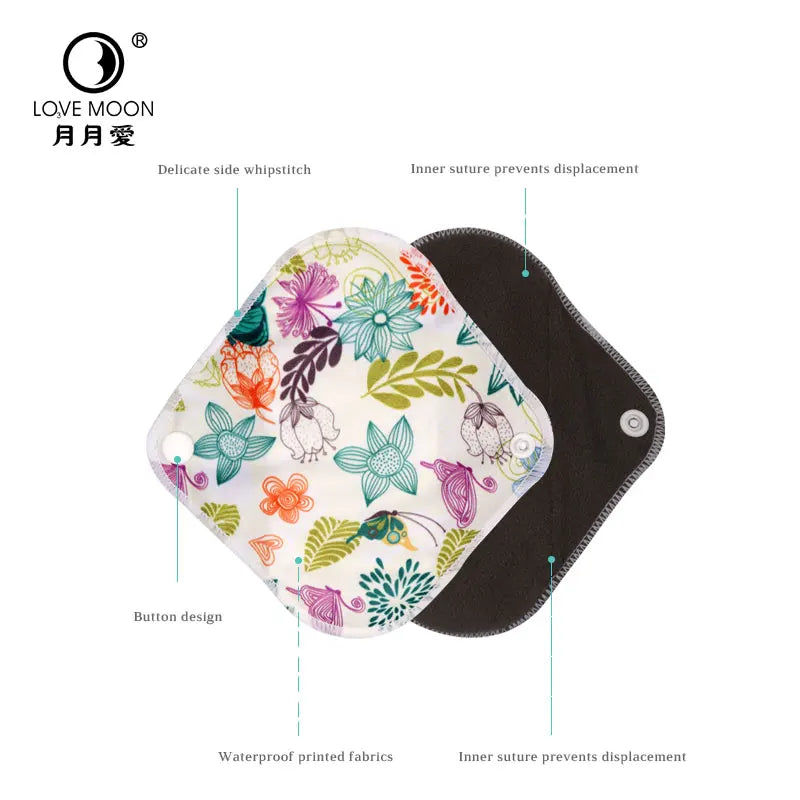 Pads for Monthly Absorbent Menstrual Panties Washable Sanitary Napkin Women Use Period Tampons Women's Reusable Compresses Daily