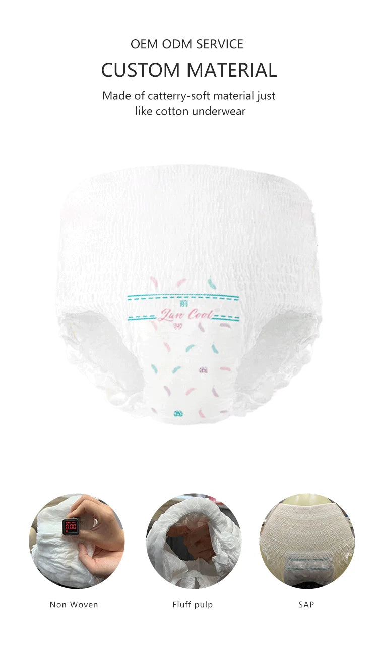 Maternity Sanitary Pants Disposable Women Period Panties Wholesale Bulk Supply