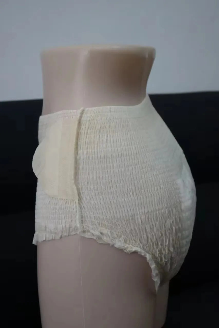 Stick-on Period Pants Magic Tape Adhesive Type Daily Sanitary Pants Disposable Menstrual Sleep Pants