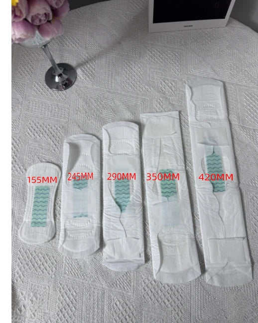 Feminine Hygiene Products Disposable Ladies Sanitary Napkins Wholesale Negative Ion Pads