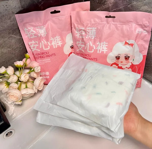 Hot Sale Ladies Sanitary Pants Postpartum Breathable Eco-friendly Soft Comfortable Non Woven Fabric Night Use Postpartum