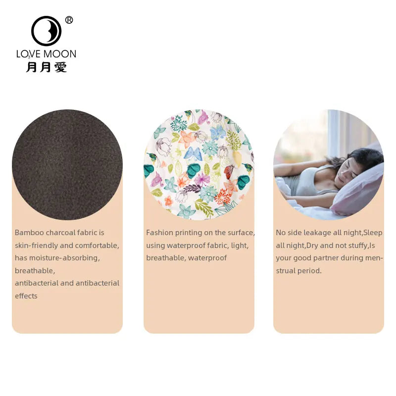 Pads for Monthly Absorbent Menstrual Panties Washable Sanitary Napkin Women Use Period Tampons Women's Reusable Compresses Daily