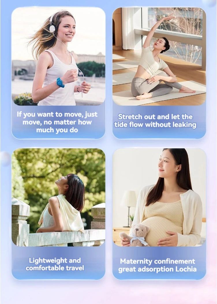 2025 Most Popular Ultra-Thin Super Soft High Absorption English Packaged Disposable Postpartum Underwear