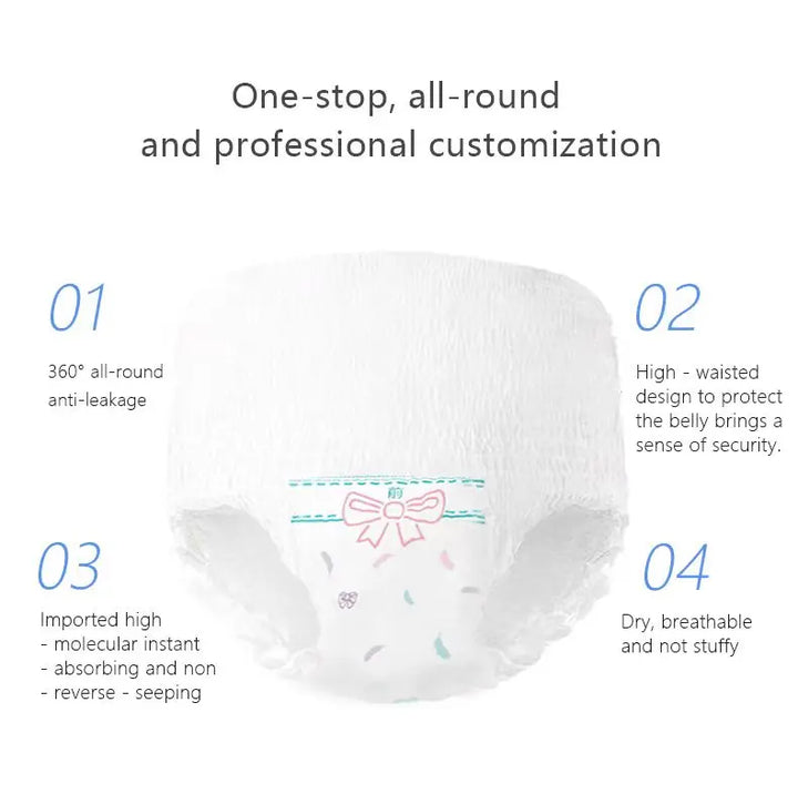Maternity Sanitary Pants Disposable Women Period Panties Wholesale Bulk Supply