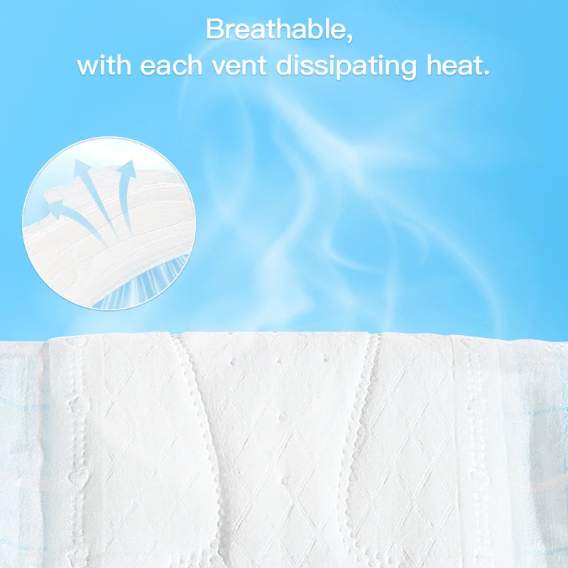 Ultra-absorbent Sanitary Pads for Menstrual, Leak-proof Periods Pads, Ultra-thin and Breathable Sanitary Napkins with Wings
