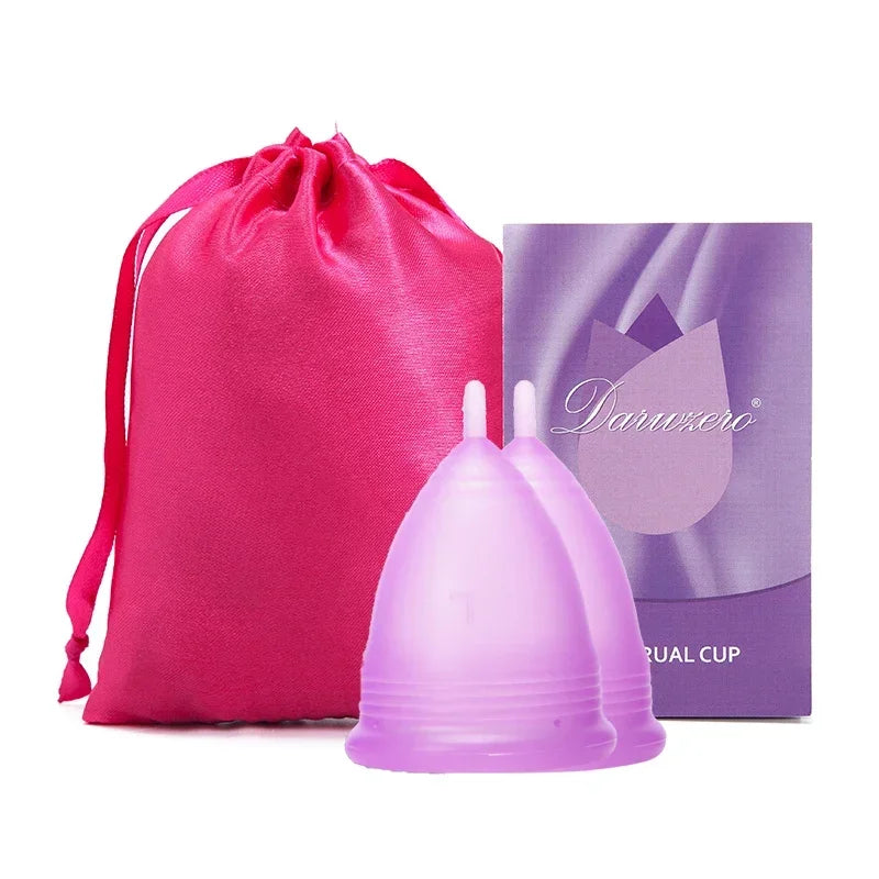Feminine Hygiene Period Cup Excellent Menstrual Cup of Medical Silicone Menstrual Cup  Menstrual Collector for Menstrual Period
