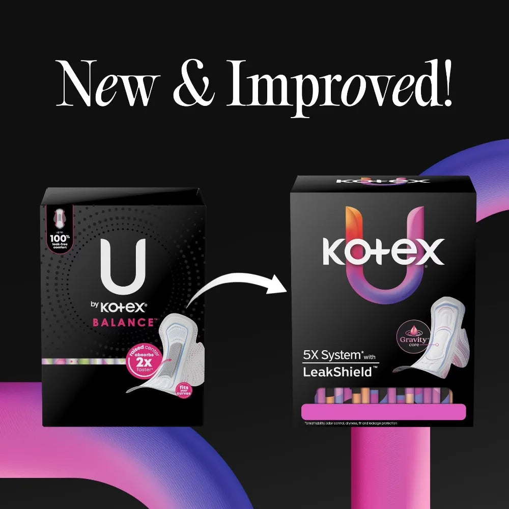 Ultra Thin Pads with Wings for Women Regular Absorbency Sanitary Napkins Incontinence Bladder Leakage Protection 50 Count