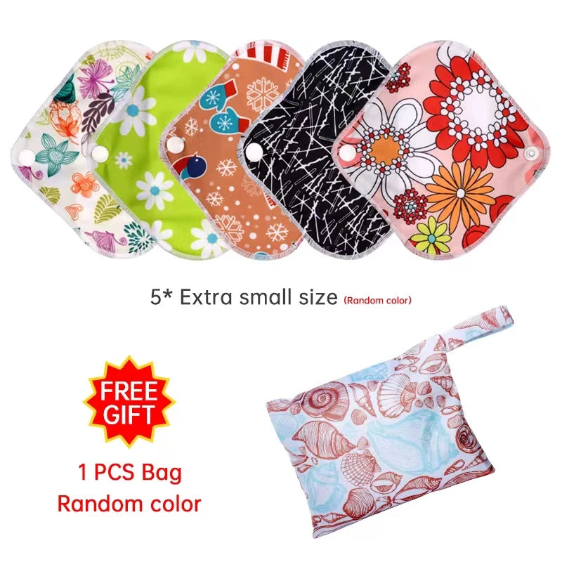 Pads for Monthly Absorbent Menstrual Panties Washable Sanitary Napkin Women Use Period Tampons Women's Reusable Compresses Daily