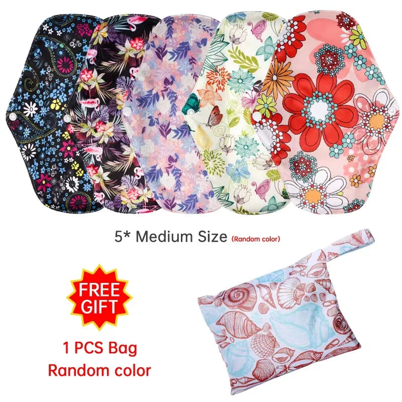 Pads for Monthly Absorbent Menstrual Panties Washable Sanitary Napkin Women Use Period Tampons Women's Reusable Compresses Daily