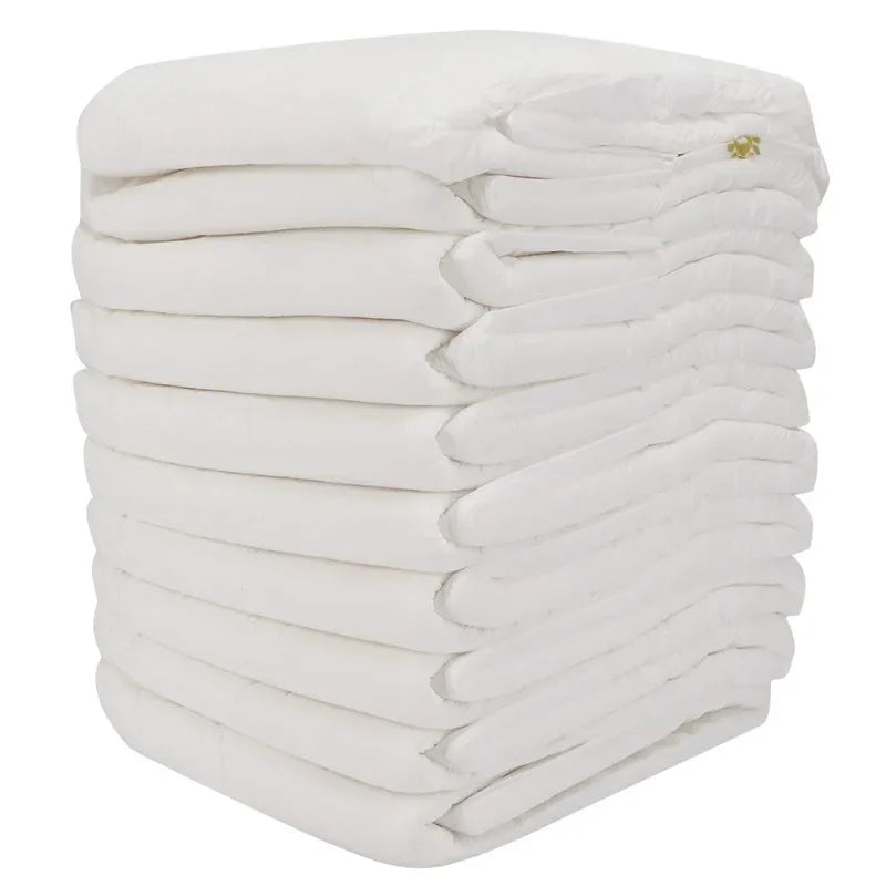 Disposable Adults Diaper Elderly Anti Side Leakage Puerpera Incontinence Urinal Diaper Physiological Pants Safety Trousers 10pcs