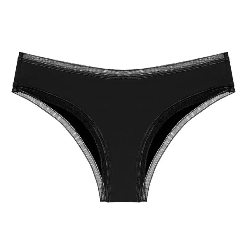 Breathable Menstrual Panties 4-Layer Leak Proof Bamboo Fiber Underpants Heavy Flow Woman Underwear Fast Absorption Period Briefs