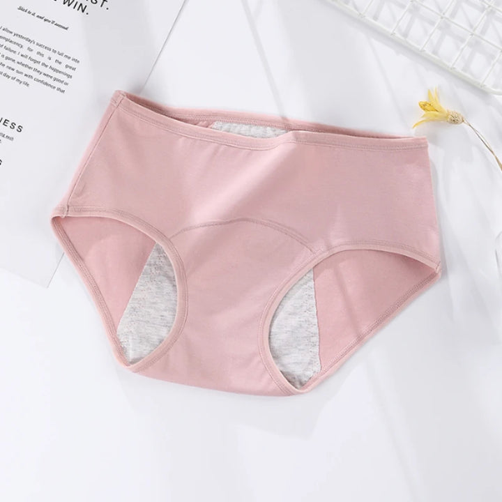 3PCS/set Women's menstrual briefs large flow postpartum water absorption leakproof briefs women's pure cotton menstrual briefs