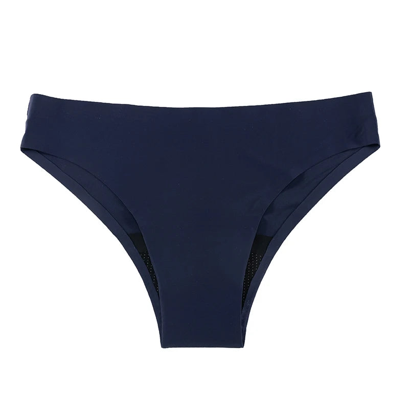 Menstrual Swimsuit Women 4 Layer Period Swimwear Leak Proof Beach Menstrual Bikini Menstrual Panties Teen Absorbent Swim Bottom