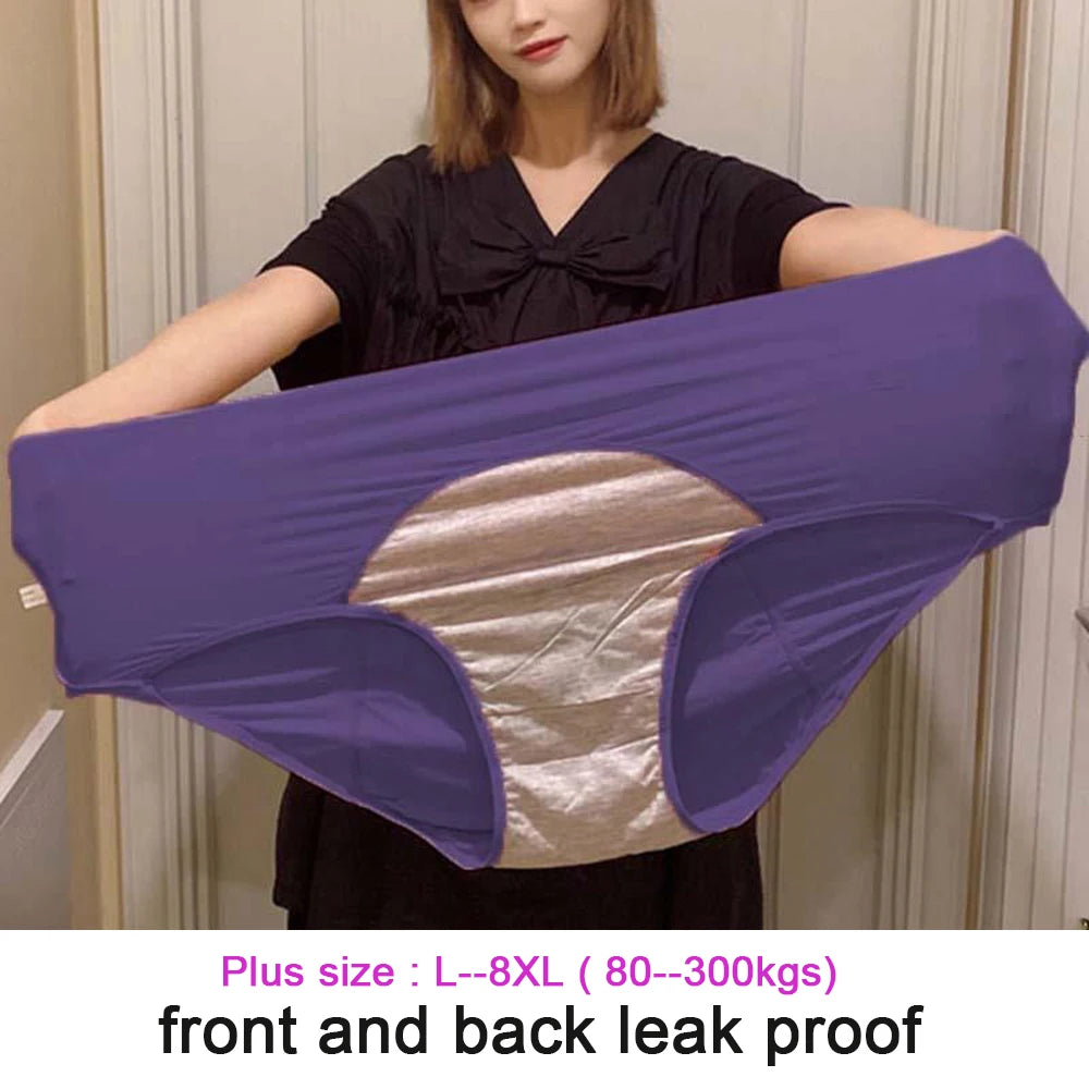 3/5pcs Leak Proof Menstrual Panties Women Period Underwear Sexy Pants Physiological Underwear Plus Size Waterproof Briefs&Gift