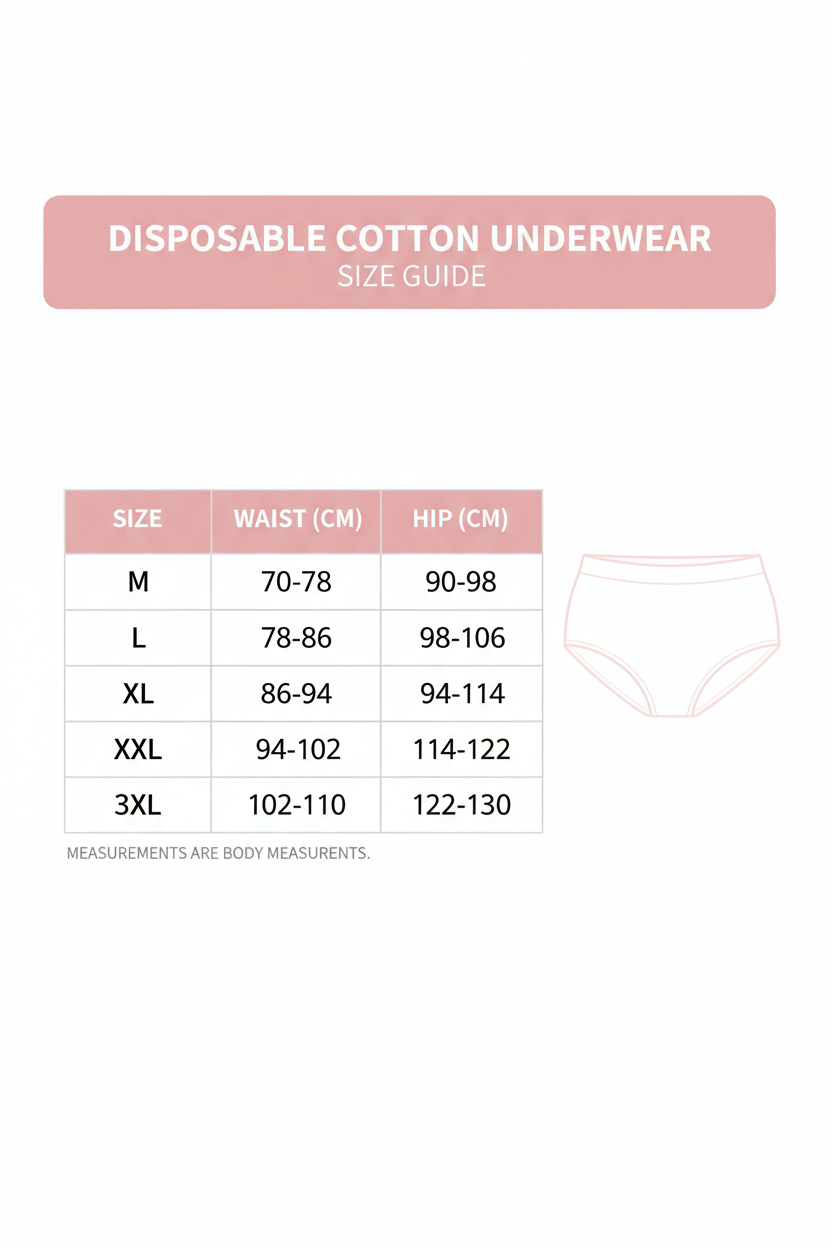 Size guide chart